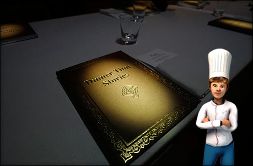 3D projection right on the table
